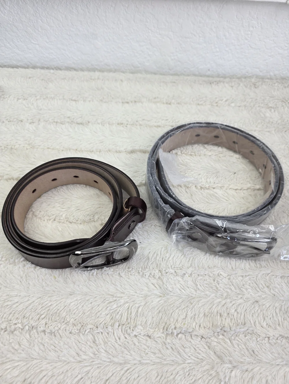 West Leathers Leather Belt New In Box